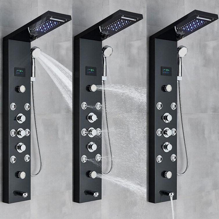 Belfry Bathroom Worrall Shower Tower Panel Wayfair.co.uk